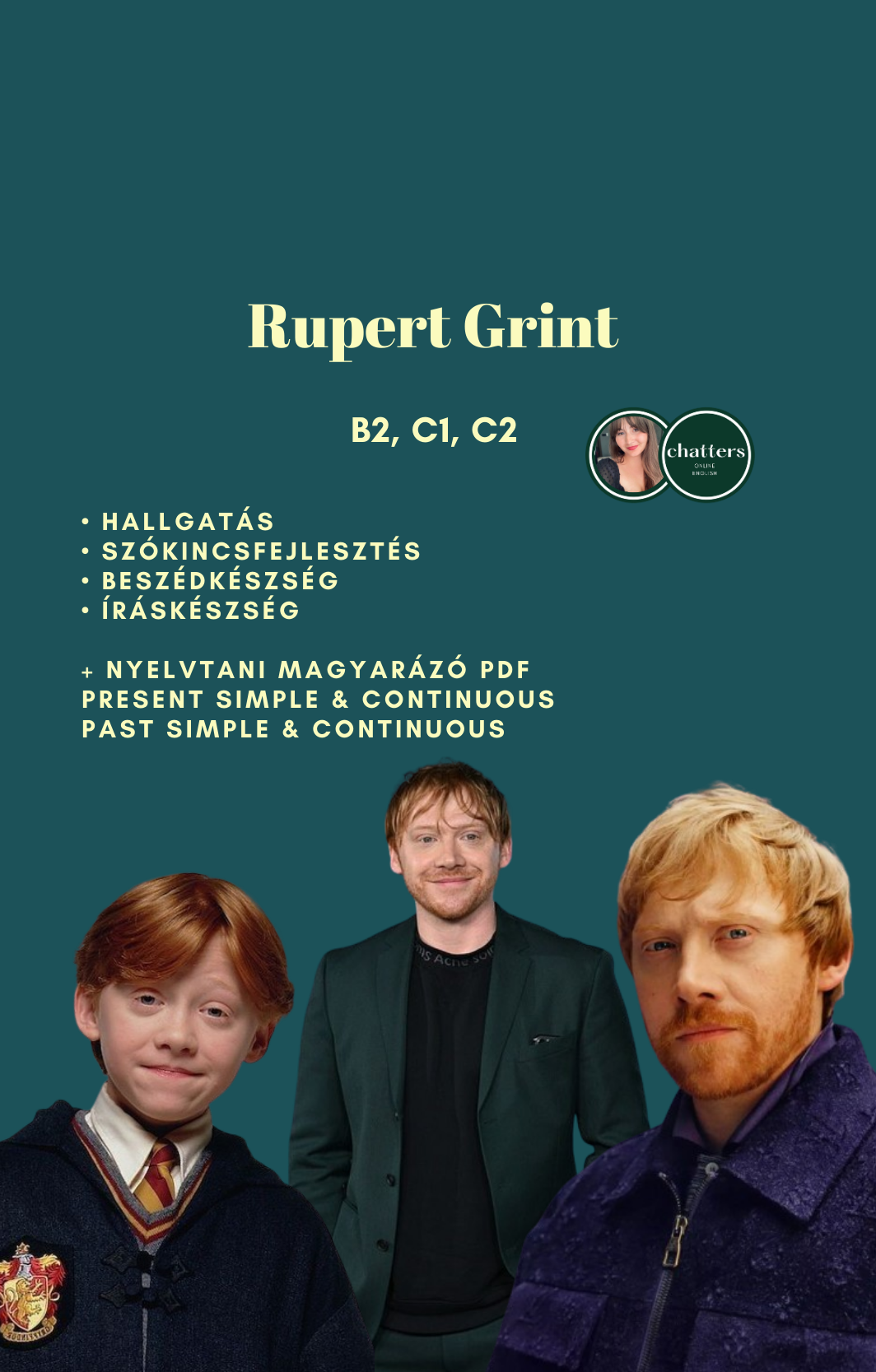 Tematikus feladatlapok ⎮Rupert Grint