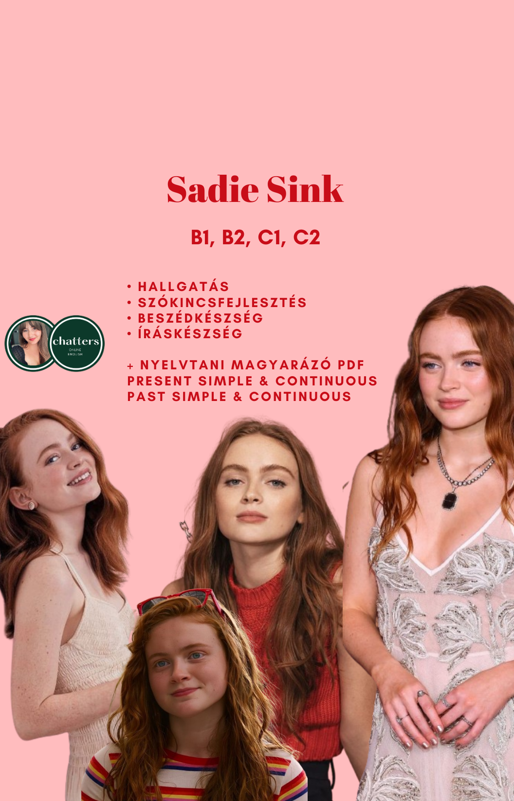 Tematikus feladatlapok⎮ Sadie Sink