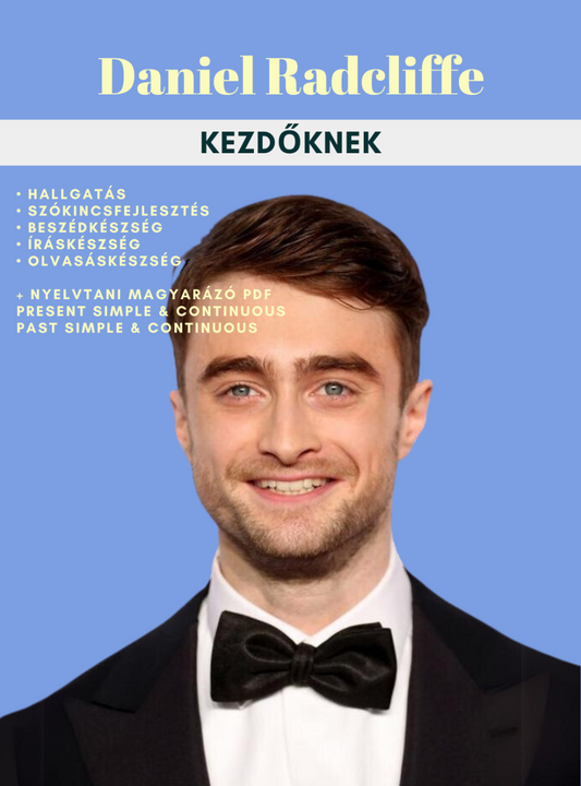 Tematikus feladatlapok ⎮Daniel Radcliffe - Kezdőknek
