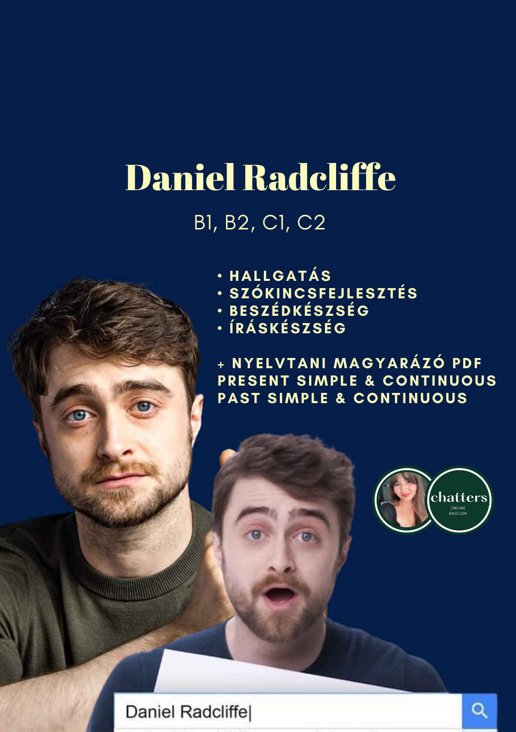 Tematikus feladatlapok ⎮Daniel Radcliffe