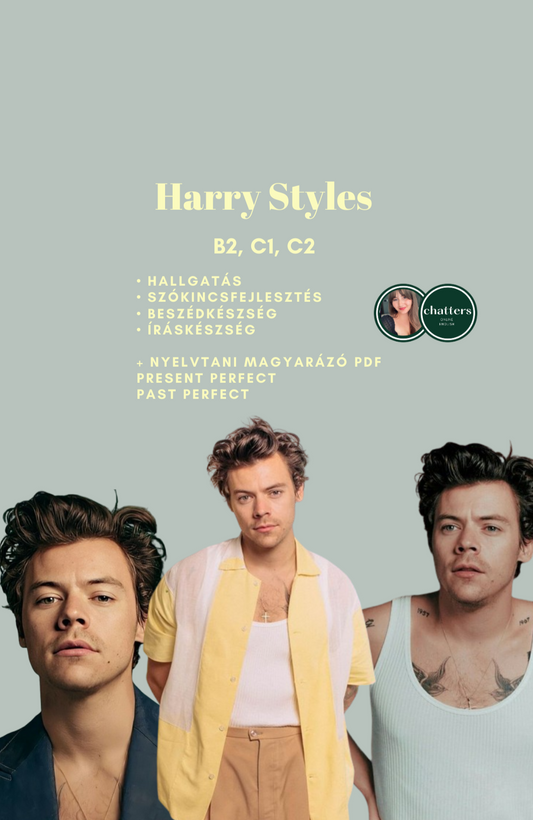 Tematikus feladatlapok ⎮ Harry Styles (ENGLISH VERSION AVAILABLE)