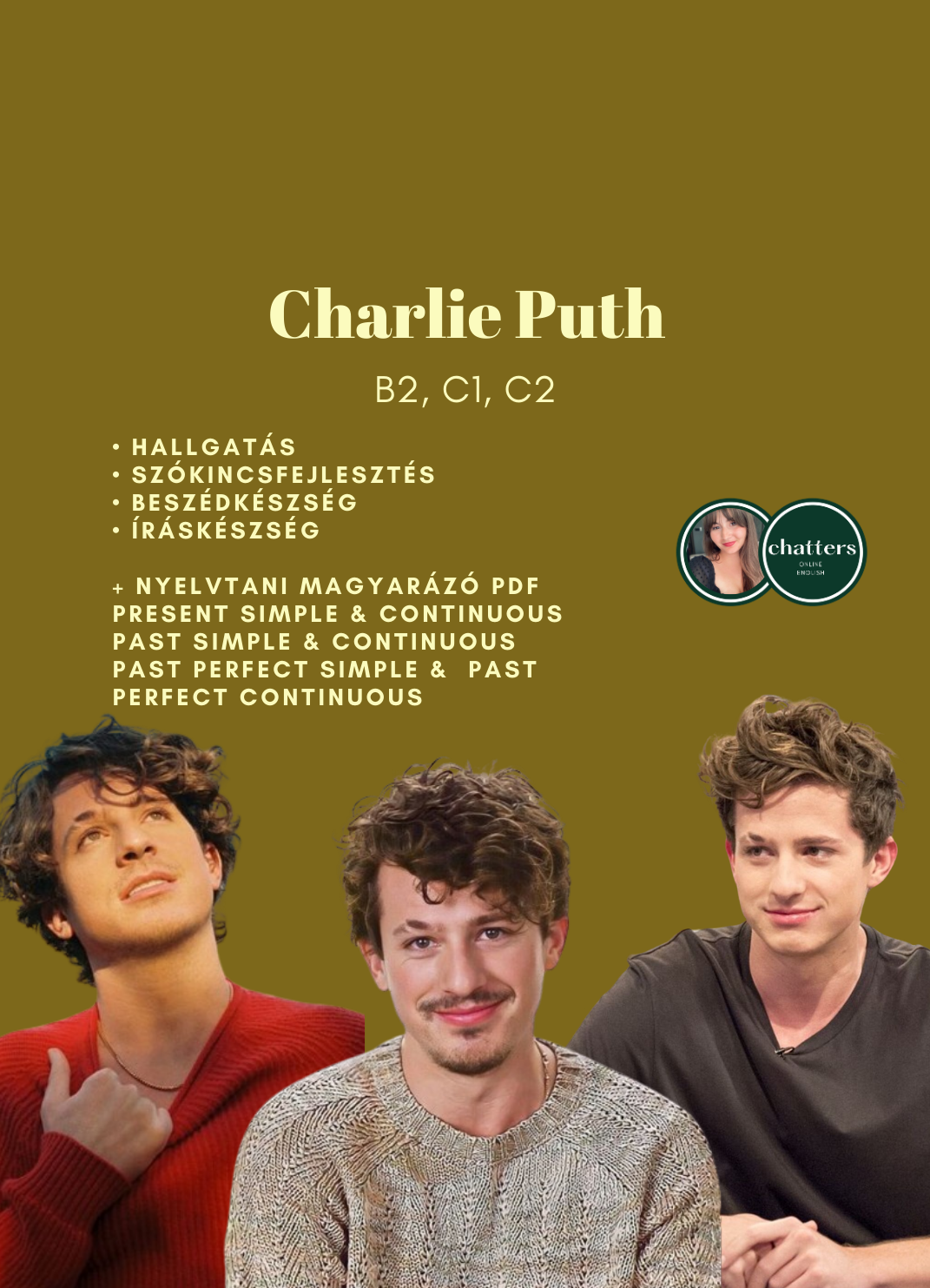 Tematikus feladatlapok ⎮Charlie Puth