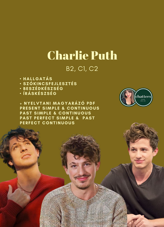 Tematikus feladatlapok ⎮Charlie Puth