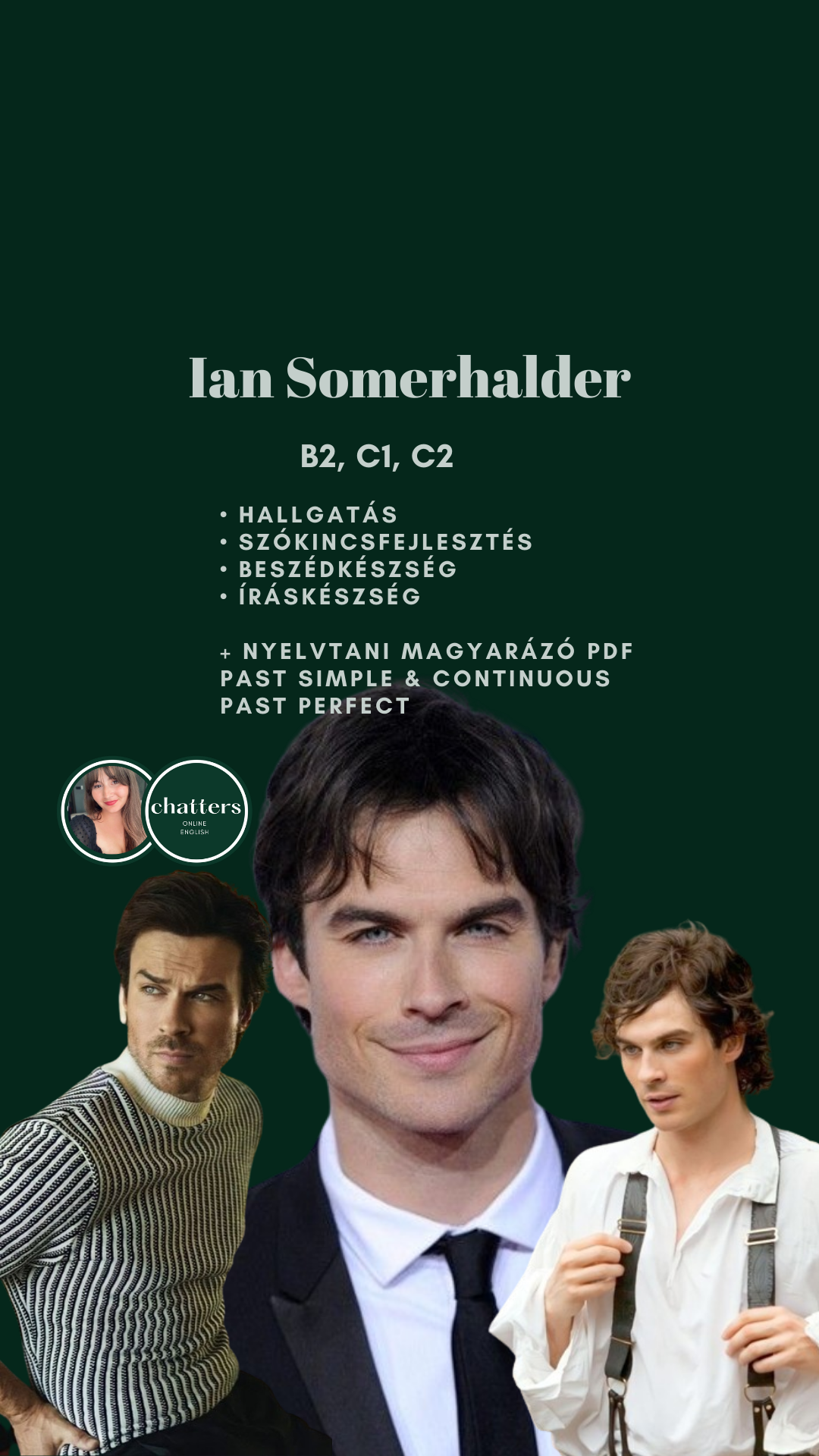 Tematikus feladatlapok ⎮Ian Somerhalder