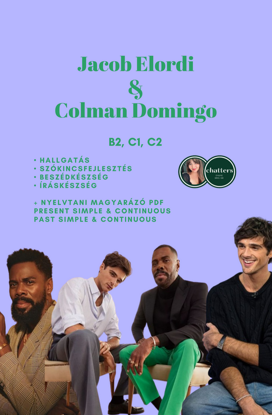 Tematikus feladatlapok⎮ Jacob Elordi & Colman Domingo