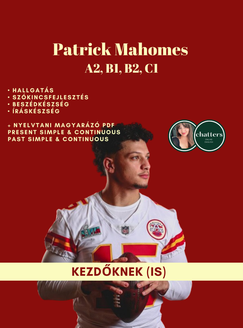 Tematikus feladatlapok ⎮ Patrick Mahomes - Kezdőknek (is)