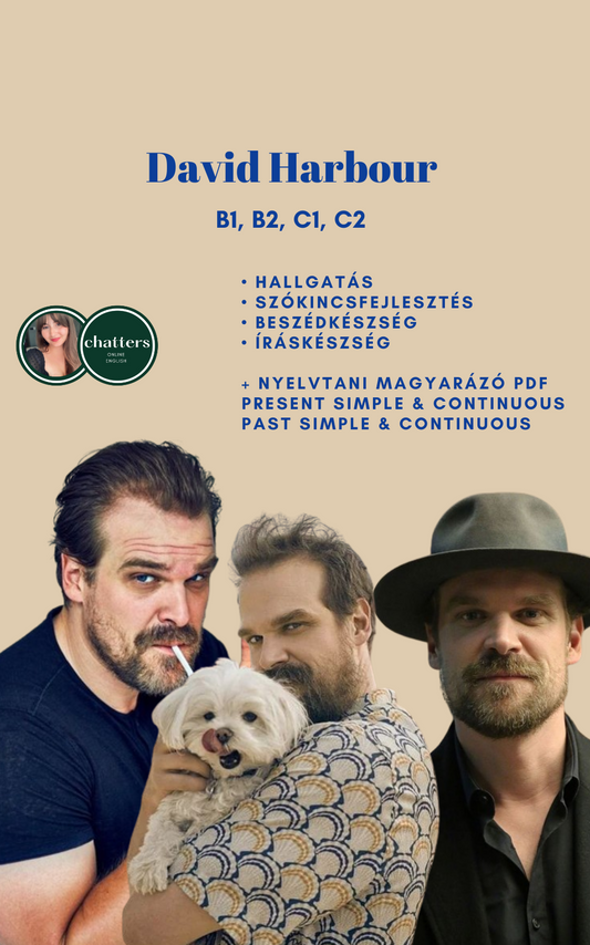 Tematikus feladatlapok ⎮David Harbour