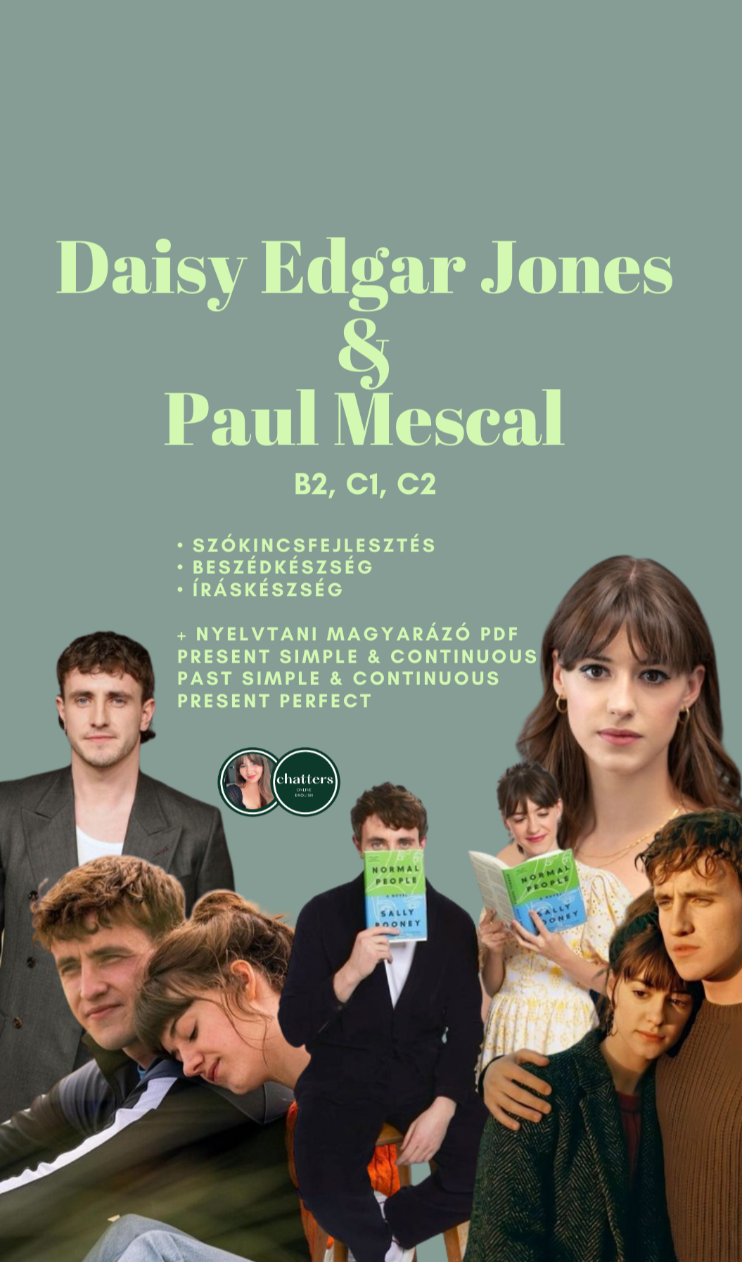 Tematikus feladatlapok⎮ Daisy Edgar Jones & Paul Mescal