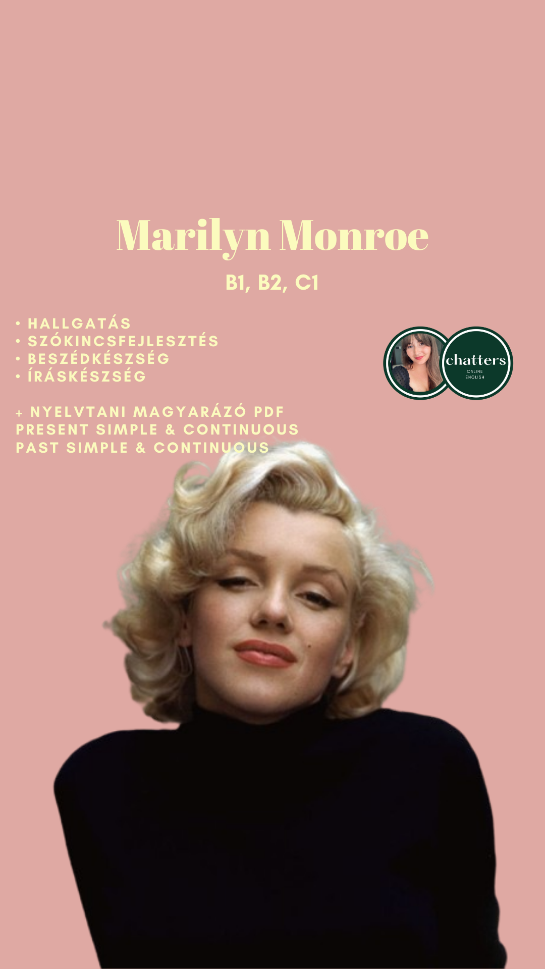 Tematikus feladatlapok ⎮ Marilyn Monroe