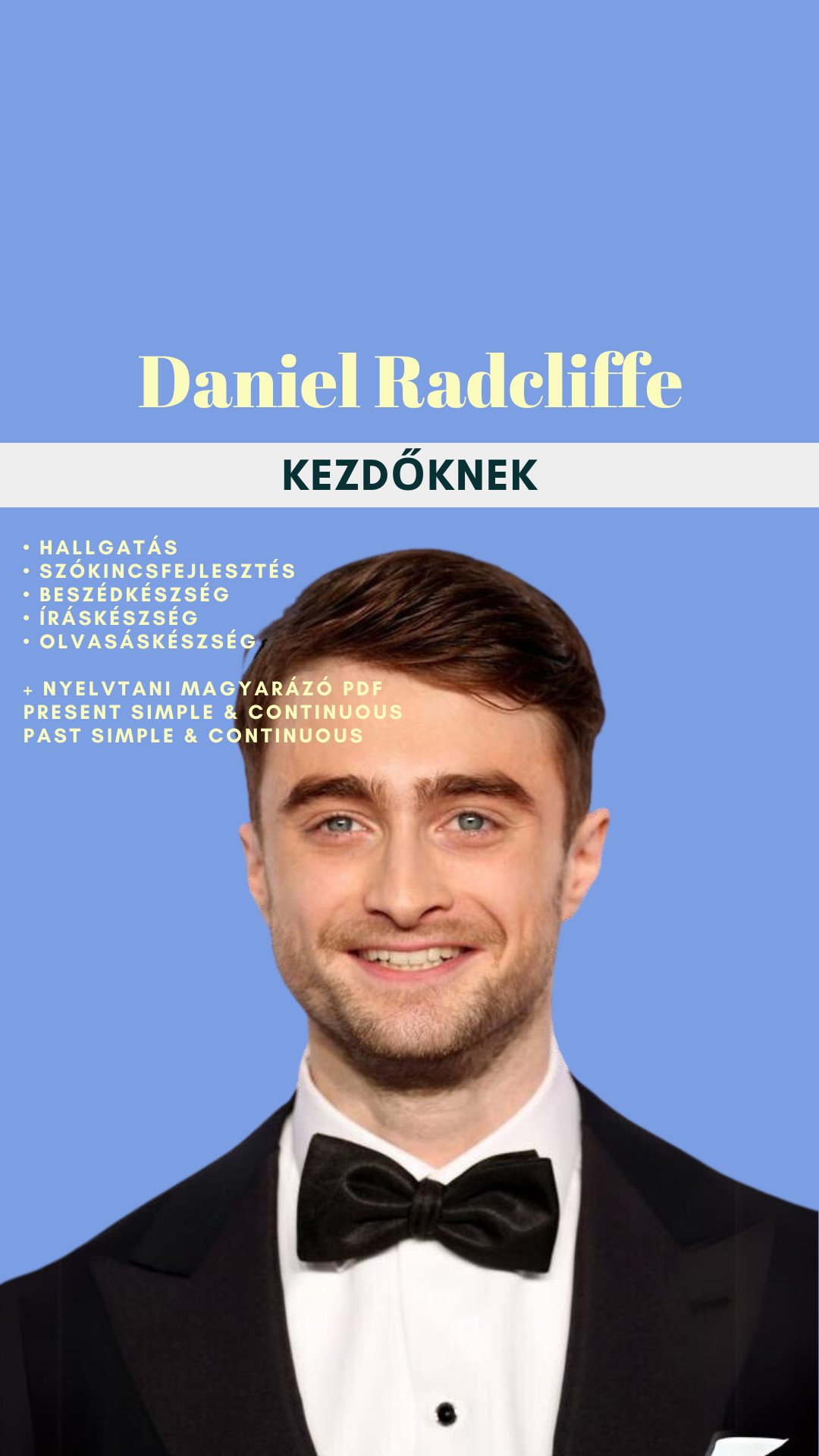 Tematikus feladatlapok ⎮Daniel Radcliffe - Kezdőknek