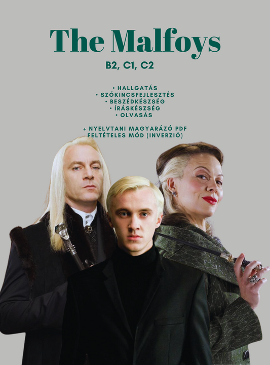 The Malfoys - Haladóknak ⎮ Tematikus feladatlapok