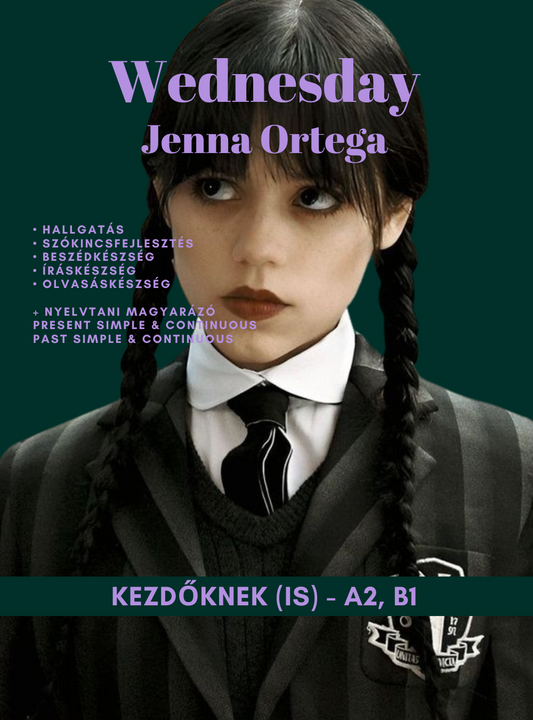 Tematikus feladatlapok ⎮ Wednesday - Jenna Ortega